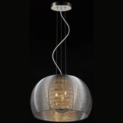 Searchlight 20019 - Пендел 3xE14/40W/230V Ø 35 см опушен