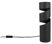 Черна настолна лампа (височина 35 cm) Stream – Trio