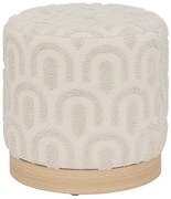 Пуф atmosphera Copas, Бежов, Ø38 см