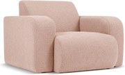 Розов фотьойл от плат букле Molino - Micadoni Home