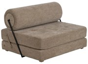 Бежово разтегаемо шенилово кресло – Ixia