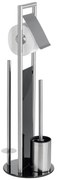 WENKO 24981800 - комплект за WC RAVINA 20x70 см, от неръждаема стомана, сребрист