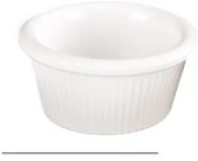 Alkan - Меламинов рамекин бял 7x7x3,5см (K-2006)AN