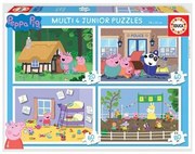 Educa - Детски пъзел Peppa Pig 4 броя 18645