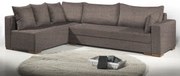 Ъгъл диван Trendy-Right-265φ 165β cm.-Ash