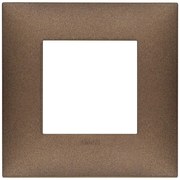 VIMAR 09662.24 Декоративна рамка технополимер, 2M, Мед мат,  NEVE UP