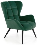 Кресло CHATEU в тъмнозелен цвят