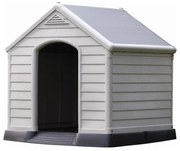 Сива къщичка за куче 95x99 cm – Curver