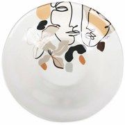 Керамична купа за салата, ø 39 cm Face to Grey - VDE Tivoli 1996