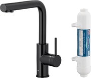 KFA Armatura 6623-912-81-Кран за филтрирана вода DUERO PURE черен + филтър