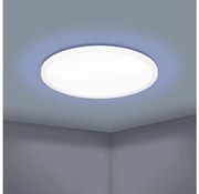 Eglo 900086 - LED RGBW Димируем плафон ROVITO-Z LED/14,6W/230V бял