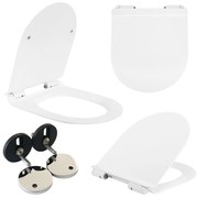 Седалка за тоалетна UF DUROPLAST FLAT WHITE