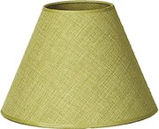 Абажур САМИ ЗЕЛЕН - конус ø300/ø130, h=200, горно окачване, Е27