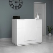 Gemini TopMebel рецепция от меламин в бял цвят 120x70x110cm.