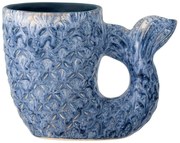 Синя глинена ваза (височина 12 cm) Ariella – Bloomingville