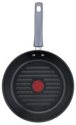 Грил тиган Tefal G7314055 DAILY COOK, 26 см, Thermo-Spot & Signal, Индукция, Сребрист