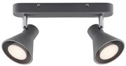 Nordlux - Точково осветително тяло EIK 2xGU10/35W/230V сиво