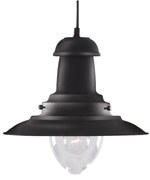 Searchlight 4301BK - Полилей на кабел FISHERMAN 1xE27/60W/230V черен