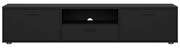 Черна маса за телевизор 177x38 cm Media - Tvilum