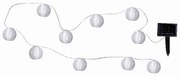 Слънчева LED светлинна верига, подходяща за използване на открито, с дължина 2,7 м Festival - Star Trading