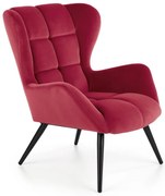 Кресло CHATEU тъмно червено