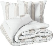 Спално бельо atmosphera Stripes, Лен, 240×220 cm