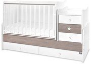 LORELLI Classic Трансформиращо се легло-люлка 70/160 см. MAXI PLUS БЯЛО/КАФЕ