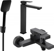 Mexen Uno R62 комплект за вана, черен - 71413R62-70