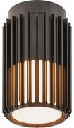 Nordlux - Екстериорна лампа за таван ALUDRA 1xE27/15W/230V черен