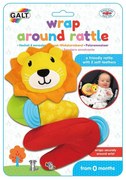 Galt - Бебешка дрънкалка за китка - Лъвче