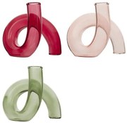 Ваза atmosphera Cheri, Стъкло, 12 cm, Различни цветове