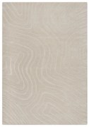 Кремав ръчно изработен вълнен килим 160x230 cm Mesmerise Natural – Flair Rugs