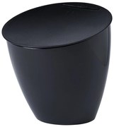 Черен контейнер за компостируеми отпадъци 2,2 l Nordic black – Mepal