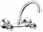Смесител за кухня КЛИЕР ICF 5015838C M7119, месингов, хром, 15.4х15х10.7см