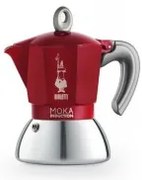 Bialetti - Кафеварка Moka Induction за 2 кафета, червена
