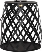 Черен LED фенер, височина 28 cm Calabria - Star Trading