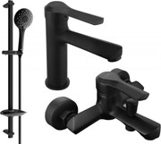 Mexen Sabre DB74 комплект за вана, черен - 72103DB74-70