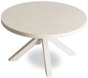 Масичка за кафе LINCOLN Ø 80 см - различни цветови варианти бежов - кашмир