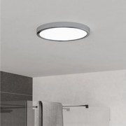 Eglo 901764 - LED таванно осветително тяло за баня FUEVA LED/14,2W/230V pr.27,8cm IP44 хром