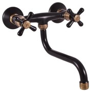 RAV Slezák MK101.5/21CMATSM -Смесител за кухненска мивка/умивалник MORAVA RETRO черен/месинг