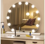 Brilagi - LED регулируемо грим огледало HOLLYWOOD LED/12W/230V 3000/4000/6500K