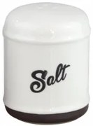 Horecano - Порцеланова солница HELLA-BLACK & WHITE-(HC-56554)