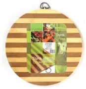 Бамбукова дъска кръгла 32x1,8см ZEBRA (ZB27В)