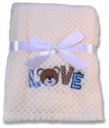 CANGAROO Одеяло в кутия FREYA БЯЛ