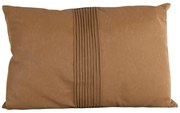 Кафява възглавница в цвят коняк PT Living Leather Look, 50 x 30 cm - PT LIVING