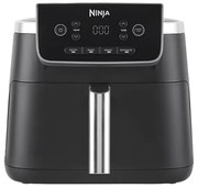 Фритюрник с горещ въздух Ninja AF140EU PRO, 1750W, 4.7 л, 40-240C, 4 програми, Таймер, AirCrisp, Незалепващо покритие, Черен