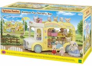 Аксесоари за Къща на Кукли Sylvanian Families 5744 Rainbow Fun Nursery Bus