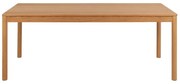 Сгъваема трапезна маса от дъб в естествен цвят 100x200 cm Atlantic – Actona