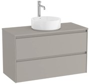Мебел за умивалник върху плот с две чекмеджета A851730510, 45.7х99.4х58.3см