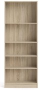Етажерка за книги в дъб 79x203 cm Basic - Tvilum